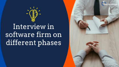 Picture of Interview in software firm on different phases